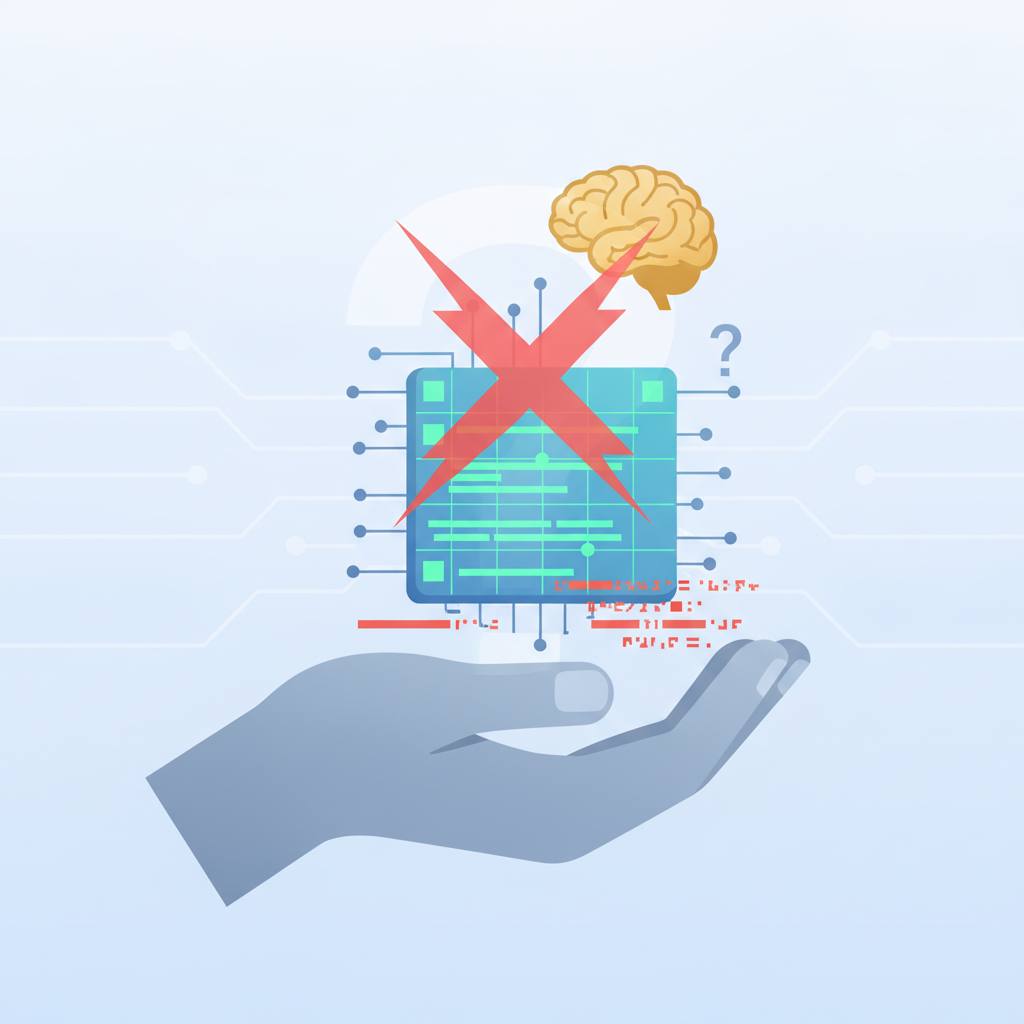 The Real Challenge of AI Coding: Knowing When Not to Trust It