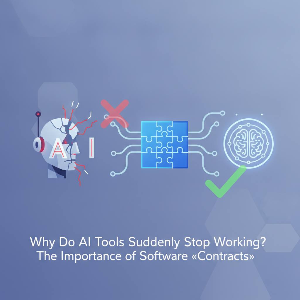 Why Do AI Tools Suddenly Stop Working? The Importance of Software «Contracts»