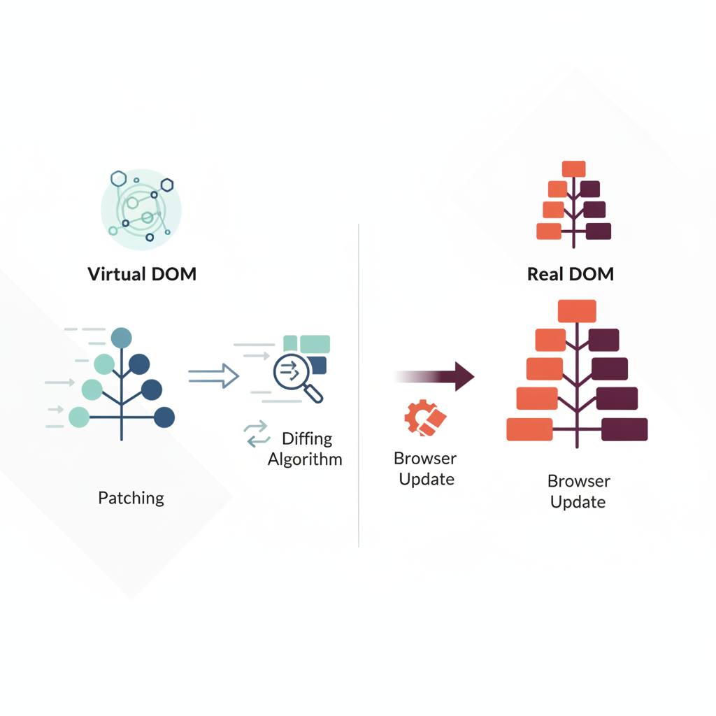 Virtual DOM vs. Real DOM: Understanding Speed and Efficiency