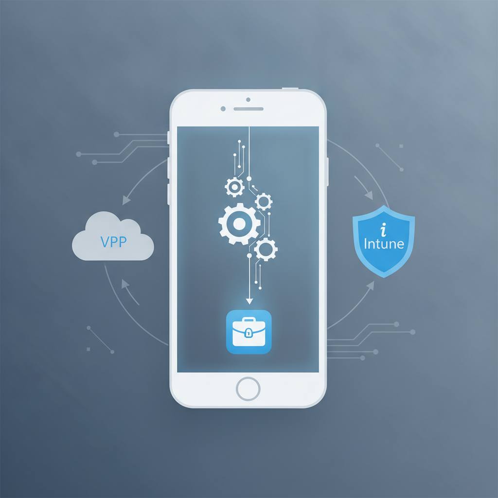 تثبيت Intune Company Portal تلقائيًا على هواتف iPhone الخاصة بشركتك