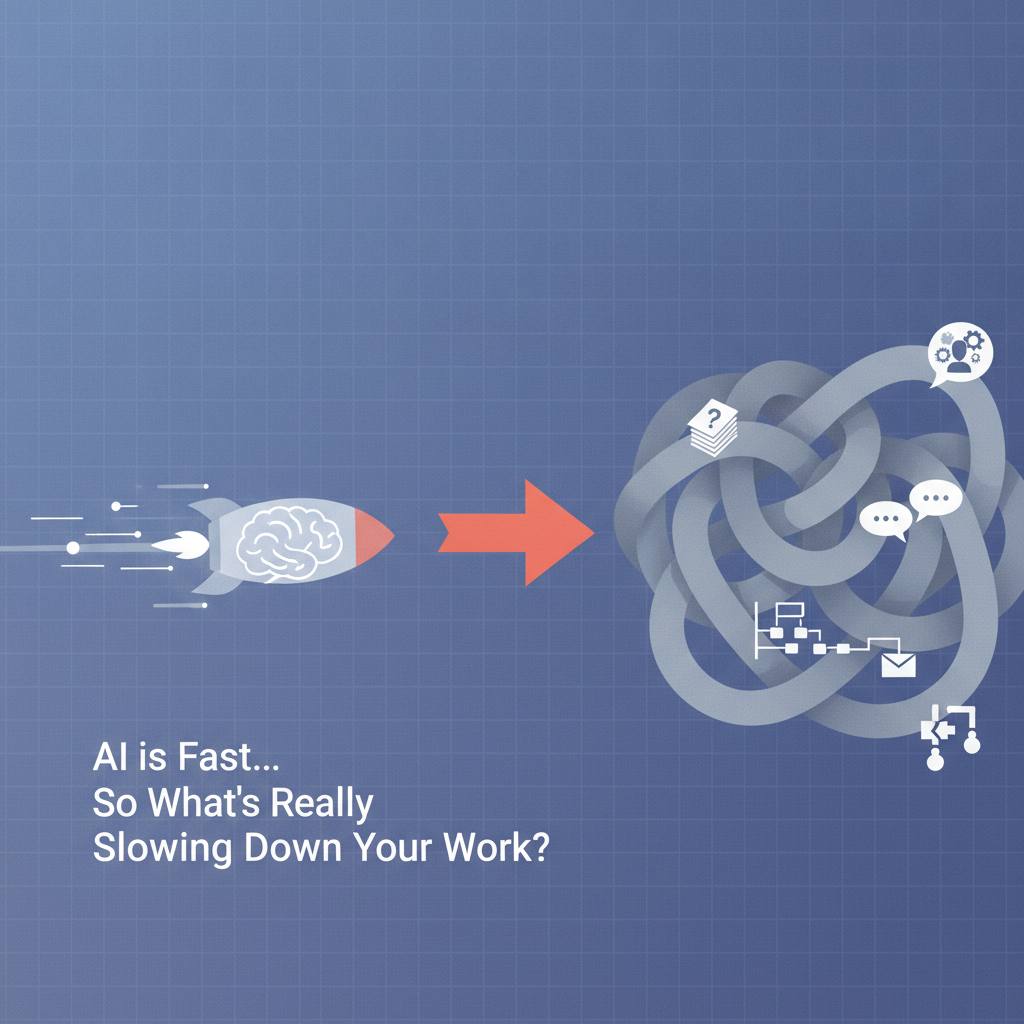 'AI is Fast... So What's Really Slowing Down Your Work?'