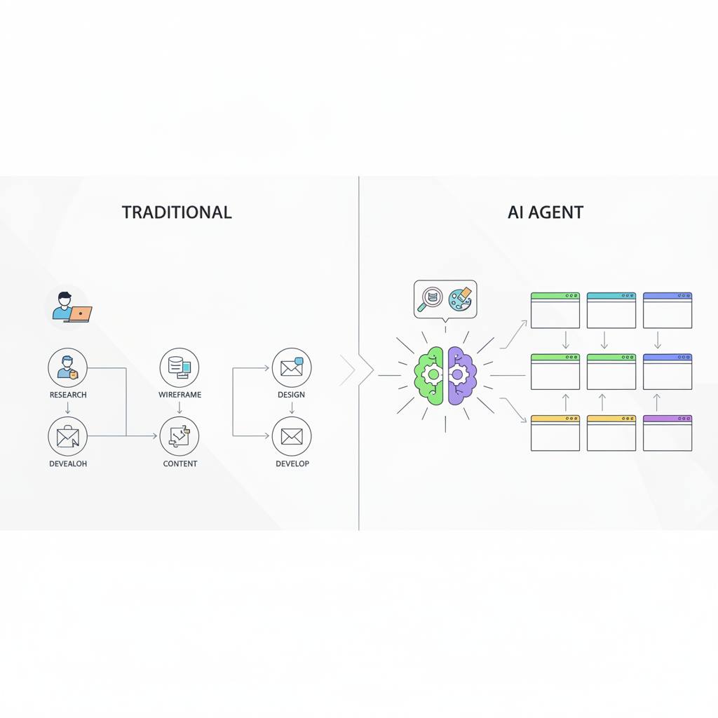 How AI Agents Build 5-Page Business Websites: A Comparison