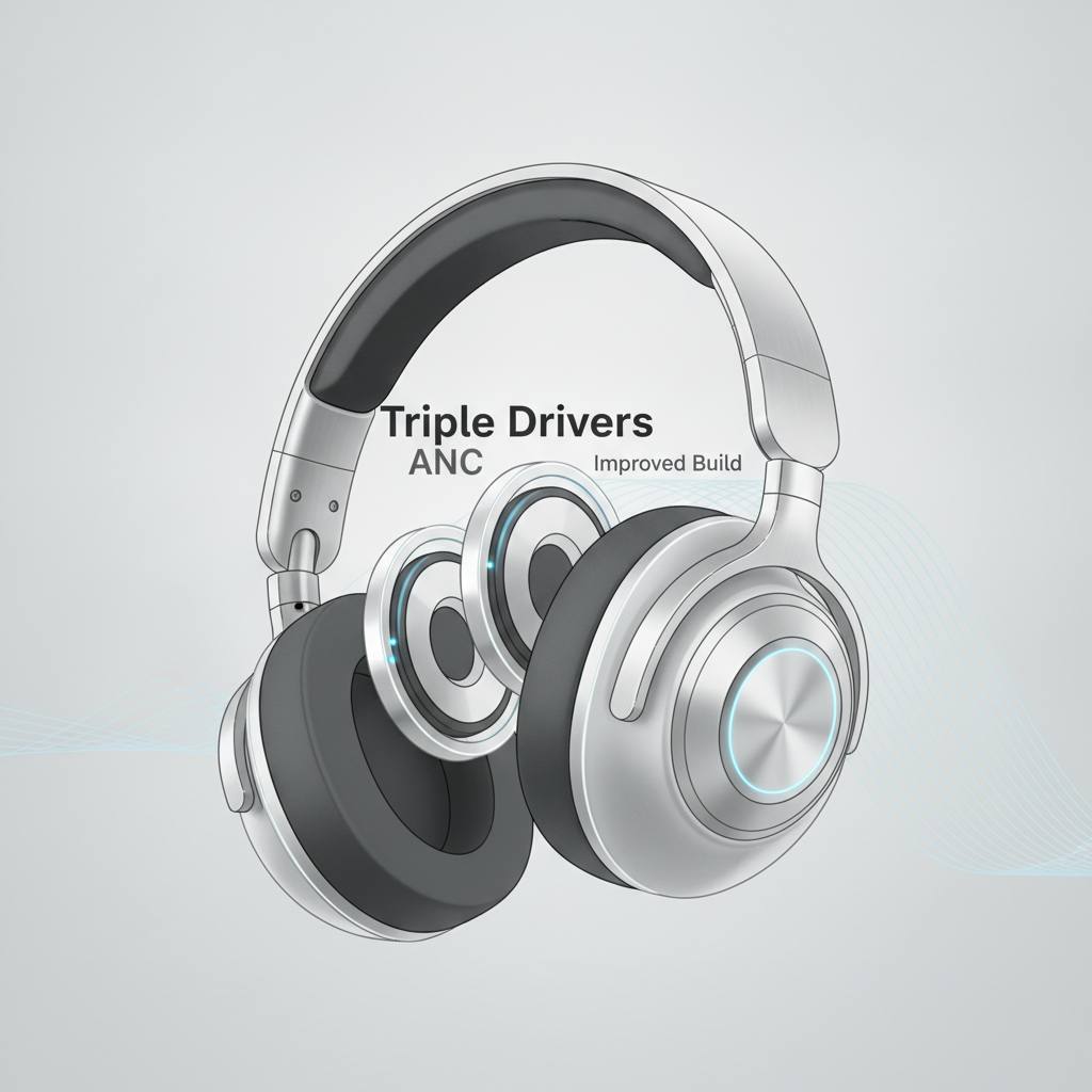 سماعات Nothing Headphone (1) Pro: ثلاثية المشغلات وإلغاء ضوضاء متطور