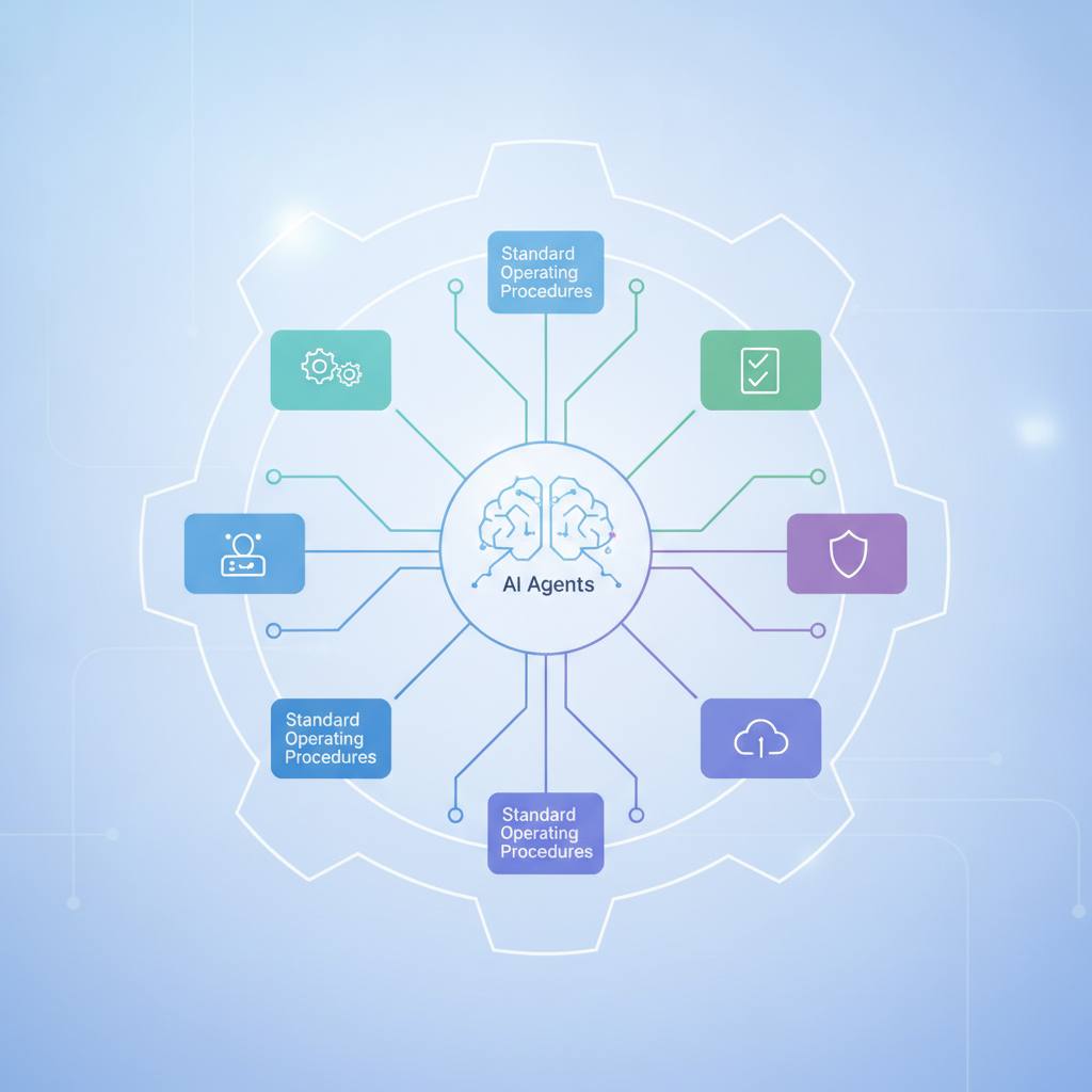 وكلاء الذكاء الاصطناعي وإجراءات التشغيل القياسية: مستقبل الموثوقية الرقمية