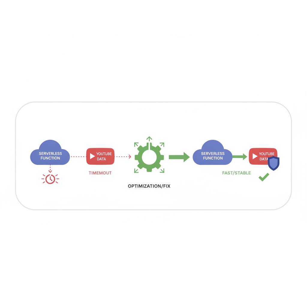Fixing Next.js Serverless Timeouts When Fetching YouTube Data